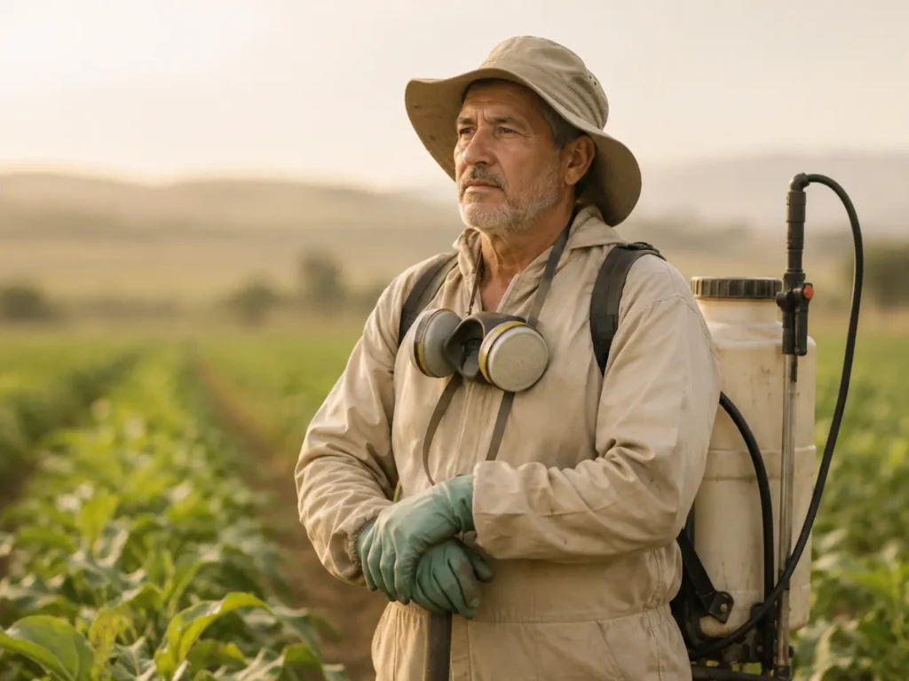 Trabalho com agrotóxicos e aposentadoria.